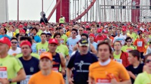 A meia-maratona de Lisboa é um dos argumentos usados pela CGTP para a realização do protesto (Foto de Paulo Calado)