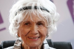 Alice Munro...Associated Press / Peter Morrison