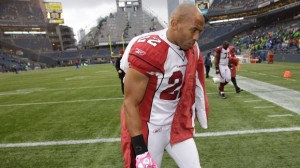 Matt Ware pouco depois de terminado um jogo da NFL. (AP Photo / Ted S. Warren)