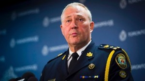 O chefe da polícia de Toronto Bill Blair durante uma conferência de imprensa. (The Canadian Press / Ian Willms)