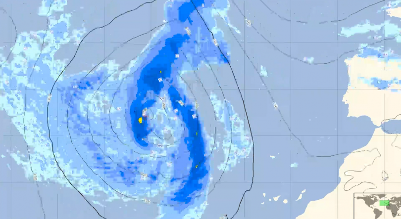 Tempestade Nos A Ores Depress O Hip Lito Causa Preju Zos Em V Rias