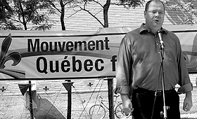 Mario Beaulieu, Presidente do Mouvement Québec français