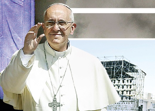 Papa inicia hoje uma visita de sete dias ao Brasil