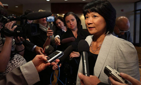 Olivia Chow (foto de arquivo). (The Canadian Press/Paul Daly)