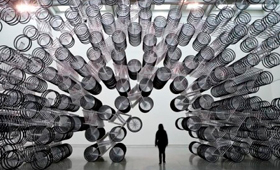 Forever Bicicletas 2013, por Ai Weiwei. REUTERS/Pichi Chuang