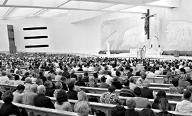 A nova basílica da Santíssima Trindade foi um dos principais alvos do vigilante (FOTOS RUI MIGUEL PEDROSA)