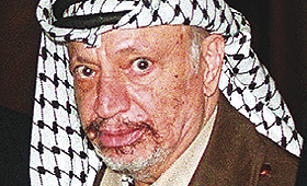 Arafat morreu em 2004. (GERRYPENNY/EPA)