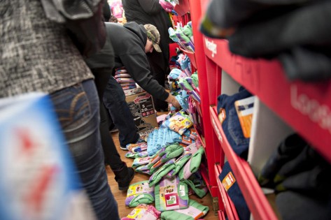 Um dia de Black Friday numa loja. IMAGENS BLOOMBERG / Getty / Daniel Acker