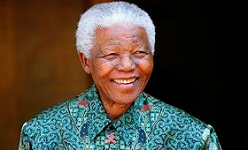 Nelson Mandela, antigo líder sul-africano (REUTERS/Mike Hutchings)