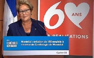 QUEBEQUE INVESTE NO INSTITUTO DE CARDIOLOGIA DE MONTREAL