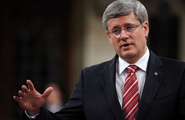 O primeiro-ministro Stephen Harper numa foto de arquivo. (The Canadian Press / Sean Kilpatrick)