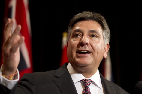 O ministro das Finanças Charles Sousa vai entregar o Orçamento do Ontário na quinta-feira à tarde no Queen’s Park. THE CANADIAN PRESS/THE GLOBE AND MAIL/Peter Power