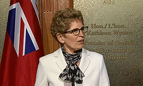 Kathleen Wynne. (The Canadian Press / Frank Gunn)