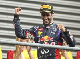 DANIEL RICCIARDO (RED BULL) VENCE GRANDE PRÉMIO DA BÉLGICA DE F1