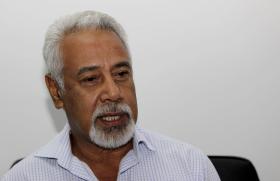 XANANA GUSMÃO NA AUSTRÁLIA PARA ASSINALAR CHEGADA EM 1999 DAS FORÇAS AUSTRALIANAS A TIMOR-LESTE