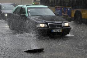 MAU TEMPO: CIRCULAÇÃO DE TRÂNSITO CONDICIONADA EM VÁRIAS ZONAS DE LISBOA – PSP