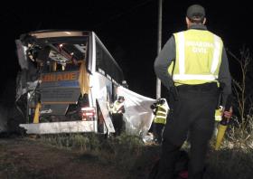 ACIDENTE/ESPANHA:TRÊS FERIDOS COMTINUAM EM ESTADO GRAVE, AUTOCARROS SAÍRAM DE PONTE LIMA