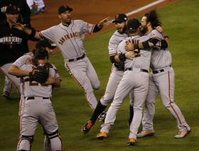 SAN FRANCISCO GIANTS VENCEM WORLD SERIES DE BASEBOL