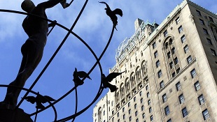 O Fairmont Royal York Hotel nesta foto de arquivo. (CP PHOTO / Aaron Harris)