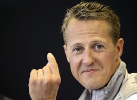 SCHUMACHER ESTÁ A RECUPERAR MAS SEM PREVISÃO PARA TOTAL RESTABELECIMENTO