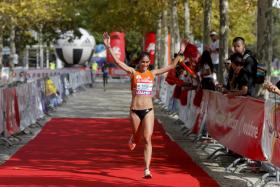 SARA MOREIRA TERCEIRA NA MARATONA DE NOVA IORQUE