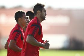 JARDEL E GAITÁN INTEGRADOS NO TREINO DO BENFICA