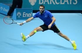 MARIN CILIC PERDE “BILHETE” PARA AS MEIAS-FINAIS DO MASTERS DE TÉNIS