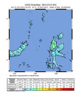 ALERTA DE TSUNAMI EMITIDO NA INDONÉSIA APÓS SISMO DE MAGNITUDE 7,3