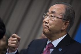 BAN KI-MOON ACONSELHA ISRAELITAS E PALESTINIANOS A AFASTAREM-SE DO PRECIPÍCIO