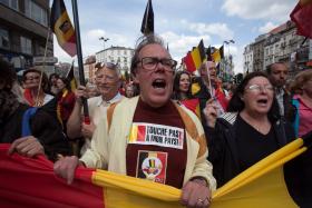 MEDIDAS DE AUSTERIDADE MOTIVAM GREVE GERAL EM BRUXELAS