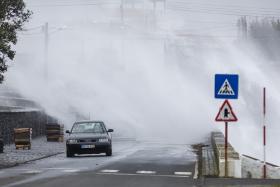 TODAS AS ILHAS DOS AÇORES COM AVISO AMARELO DEVIDO À CHUVA