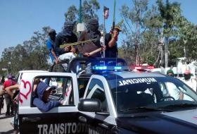 MÉXICO VIVE MAIS UMA JORNADA PROTESTO PELO DESAPARECIMENTO 43 ESTUDANTES