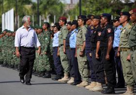 XANANA GUSMÃO PEDE A EFETIVOS DA POLÍCIA CIENTÍFICA QUE SIRVAM O POVO TIMORENSE