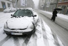 MAU TEMPO: REABERTAS ESTRADAS EM VISEU QUE ESTAVAM CORTADAS DEVIDO À NEVE