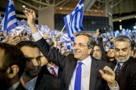 ELEIÇÕES/GRÉCIA: SAMARAS MANIFESTA-SE CONFIANTE NA VITÓRIA DO SEU PARTIDO