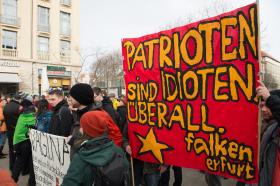 CONFRONTOS NA ALEMANHA EM MANIFESTAÇÃO CONTRA A “AMERICANIZAÇÃO” DO OCIDENTE