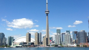 A linha do horizonte de Toronto é retratada. (Chris Kitching / CP24)