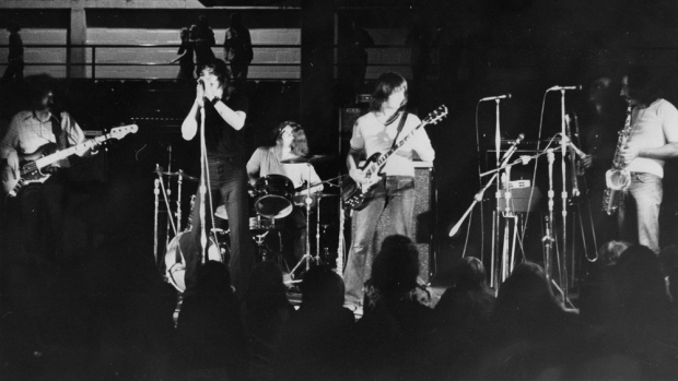 A banda Horse é vista nesta foto de um concerto em 1973. (Tom Wallen)