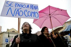 LISBOA RECEBE PROTESTO NACIONAL CONTRA LEI DA RENDA APOIADA