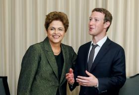 DILMA ROUSSEFF ANUNCIA PARCERIA COM FACEBOOK PARA LEVAR INTERNET A DESFAVORECIDOS