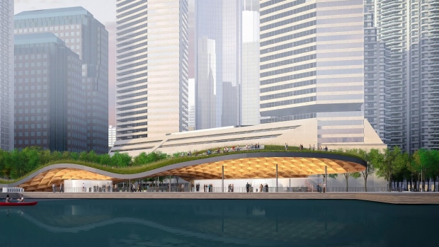 APRESENTADO O NOVO DESIGN PARA O TERMINAL DE FERRY DE TORONTO