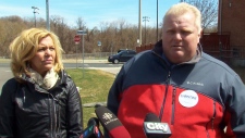 Christine Elliott tem agora o apoio do ex-presidente de Toronto, Rob Ford