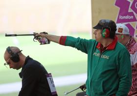 JOGOS EUROPEUS: JOÃO COSTA MEDALHA DE PRATA EM PISTOLA DE AR A 10 METROS