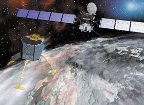 SONDA ROSETTA ESTABELECE SEGUNDO CONTACTO COM MÓDULO NA SUPERFÍCIE DE COMETA