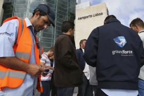 TRABALHADORES DA GROUNDFORCE FAZEM NOVA GREVE, COM MANIFESTAÇÃO, NO DIA 31