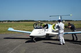 AVIÃO ELÉTRICO E-FAN, DO GRUPO AIRBUS, CRUZOU O CANAL DA MANCHA COM SUCESSO