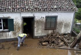 CHUVA PROVOCA INUNDAÇÕES EM S. MIGUEL, AÇORES