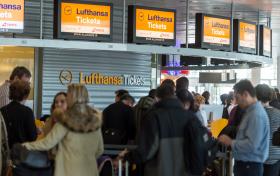 OITO VOOS DA LUFTHANSA CANCELADOS EM PORTUGAL DEVIDO À GREVE DO PESSOA DE CABINE