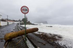 SITUAÇÃO VOLTA À NORMALIDADE NA RIBEIRA GRANDE, NOS AÇORES, APÓS MAU TEMPO