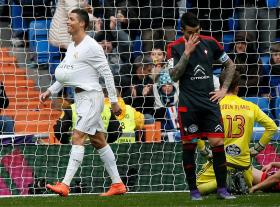 CRISTIANO RONALDO MARCA QUATRO E REAL MADRID ‘ATROPELA’ CELTA DE VIGO